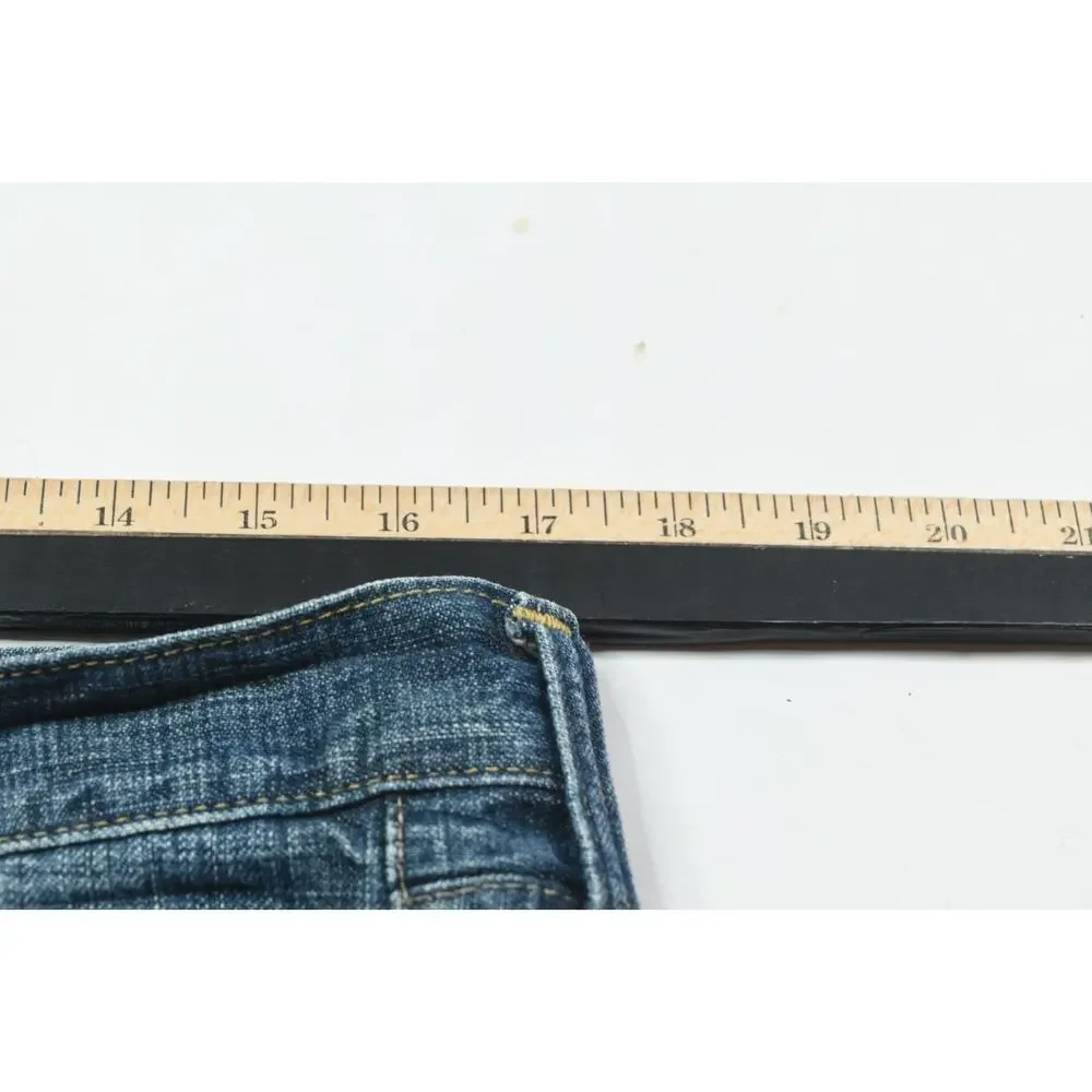 G-Star Raw Bootcut Jeans Mens 34x34 Blue Low Rise Straight Leg Button-Down Denim